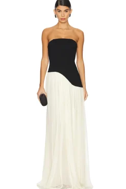 Alice Strapless Gown