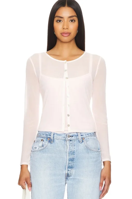 Angelica Sheer Cardigan