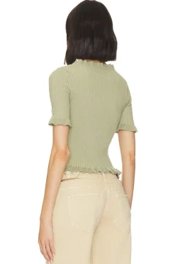 Carissa Ruffle Sweater