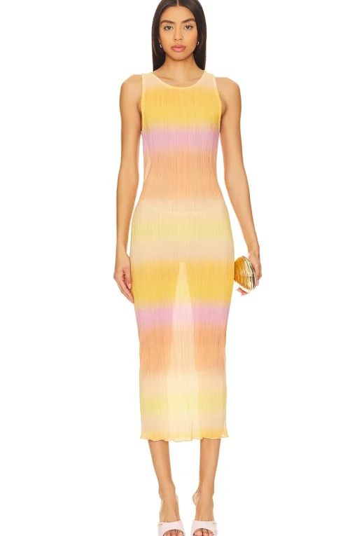 Giada Sheer Midi Dress