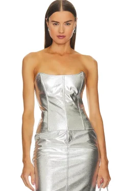 Monique Faux Leather Corset