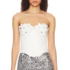 Nova Faux Leather Bustier