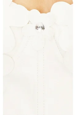 Nova Faux Leather Bustier