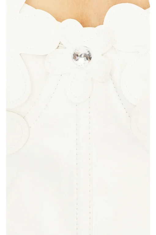 Nova Faux Leather Bustier