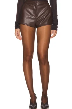 Reese Faux Leather Short