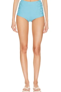 Vacation Blues High Waist Short