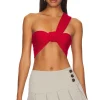Wenda Rosette Crop Top