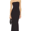 x Anja Dujakovi? Bex Strapless Gown
