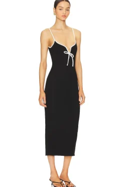 x Anja Dujakovic Maddison Midi Dress