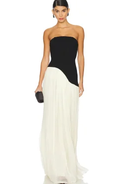 Alice Strapless Gown