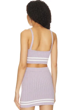 Alize Cropped Knit Tank