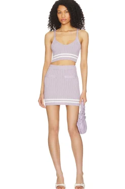 Alize Cropped Knit Tank