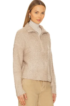 Annika Half Zip Sweater