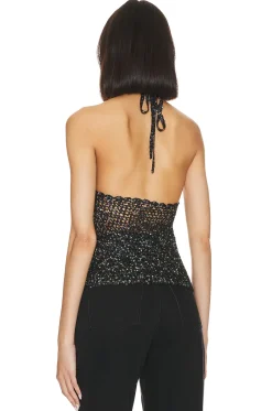 Arian Halter Tie Top