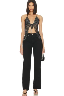 Arian Halter Tie Top