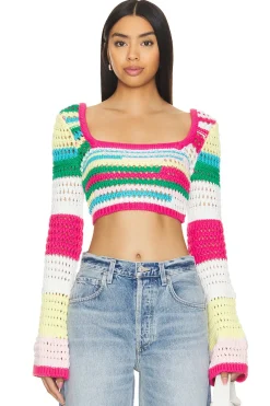Aven Long Sleeve Crop Top