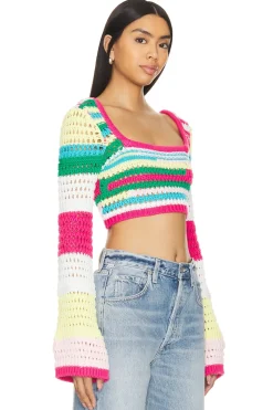 Aven Long Sleeve Crop Top
