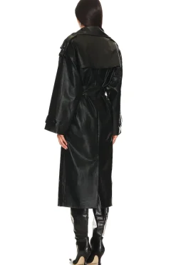 Barrett Faux Leather Coat