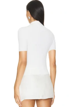 Barrie Short Sleeve Polo Cardigan