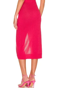 Basia Wrap Midi Skirt