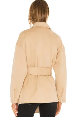 Belted Utility Fleece Jacket