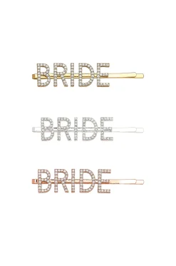 Bride Hair Clip Set
