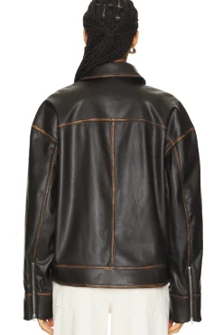 Brinley Faux Leather Jacket