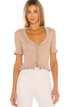 Carissa Ruffle Sweater