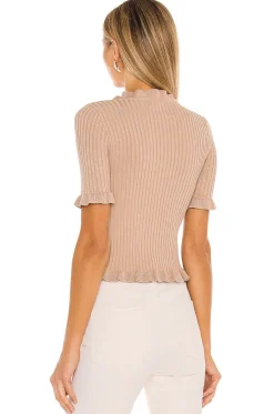 Carissa Ruffle Sweater