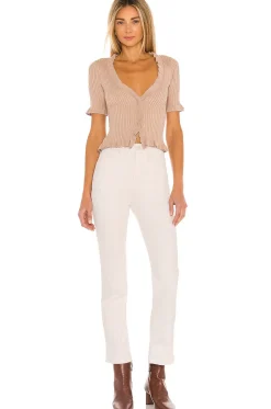 Carissa Ruffle Sweater