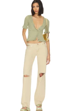 Carissa Ruffle Sweater