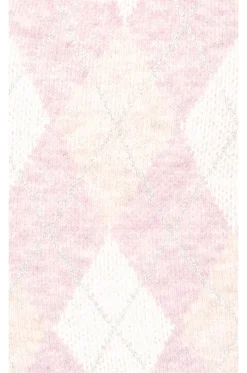 Casey Lurex Argyle Sweater