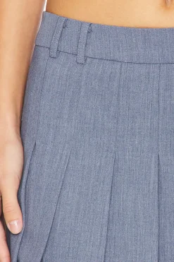 Cohle Pleated Mini Skirt