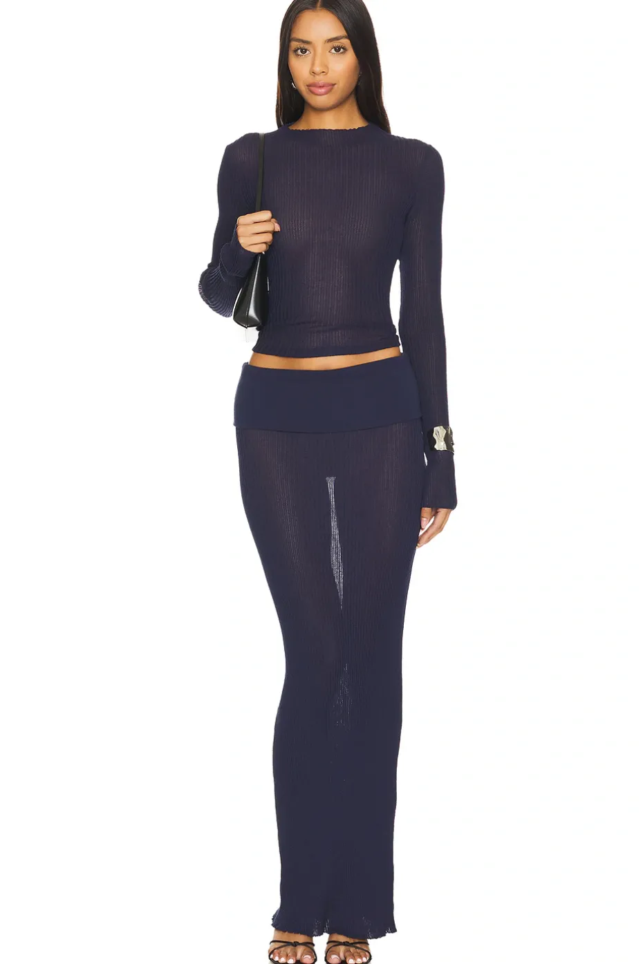 Ellison Sheer Maxi Skirt