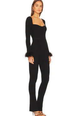 Evana Feather Jumpsuit