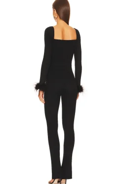 Evana Feather Jumpsuit