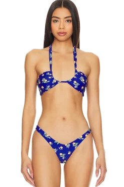 Hina Ruched Triangle Top