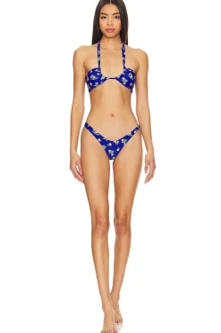 Hina Ruched Triangle Top