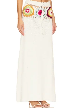 Kestrel Crochet Maxi Skirt