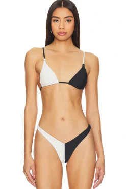 Kimo Contrast Triangle Top