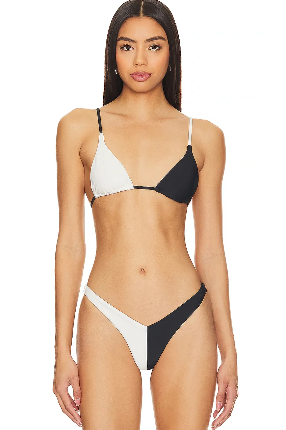 Kimo Contrast Triangle Top