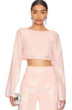 Leighton Sequin Top
