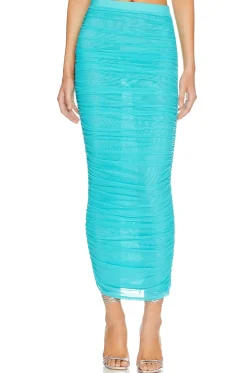 Marine Maxi Skirt