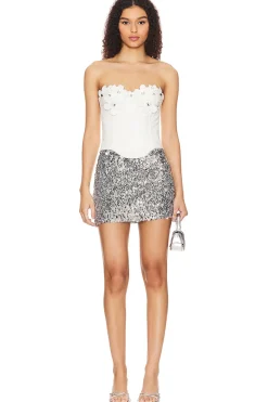 Nova Faux Leather Bustier