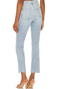 Reece High Rise Slim Straight