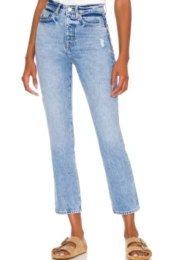 Reece High Rise Slim Straight