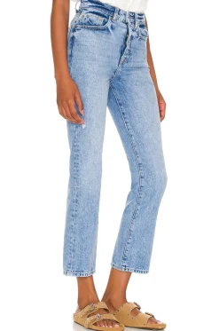 Reece High Rise Slim Straight