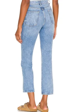 Reece High Rise Slim Straight