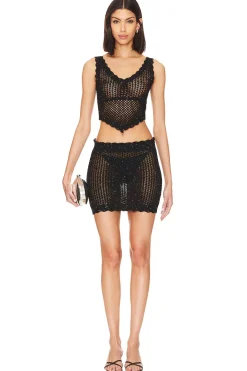 Renata Knit Shimmer Top