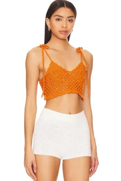 Solana Crochet Top